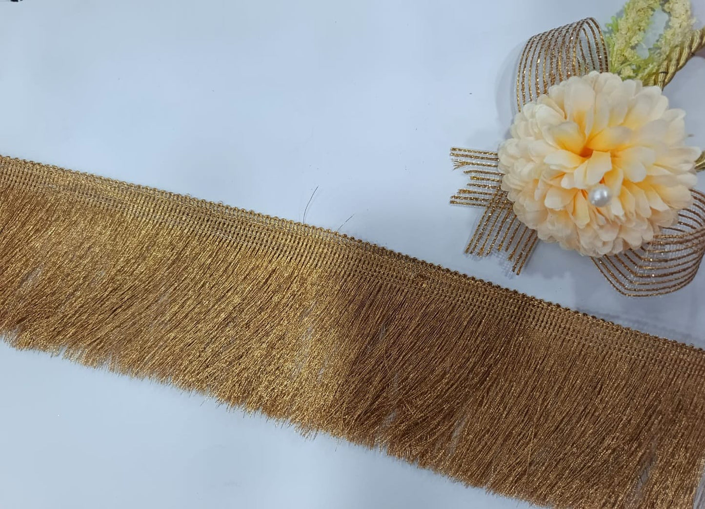 GOLDEN KIRAN LACE 8 METERS