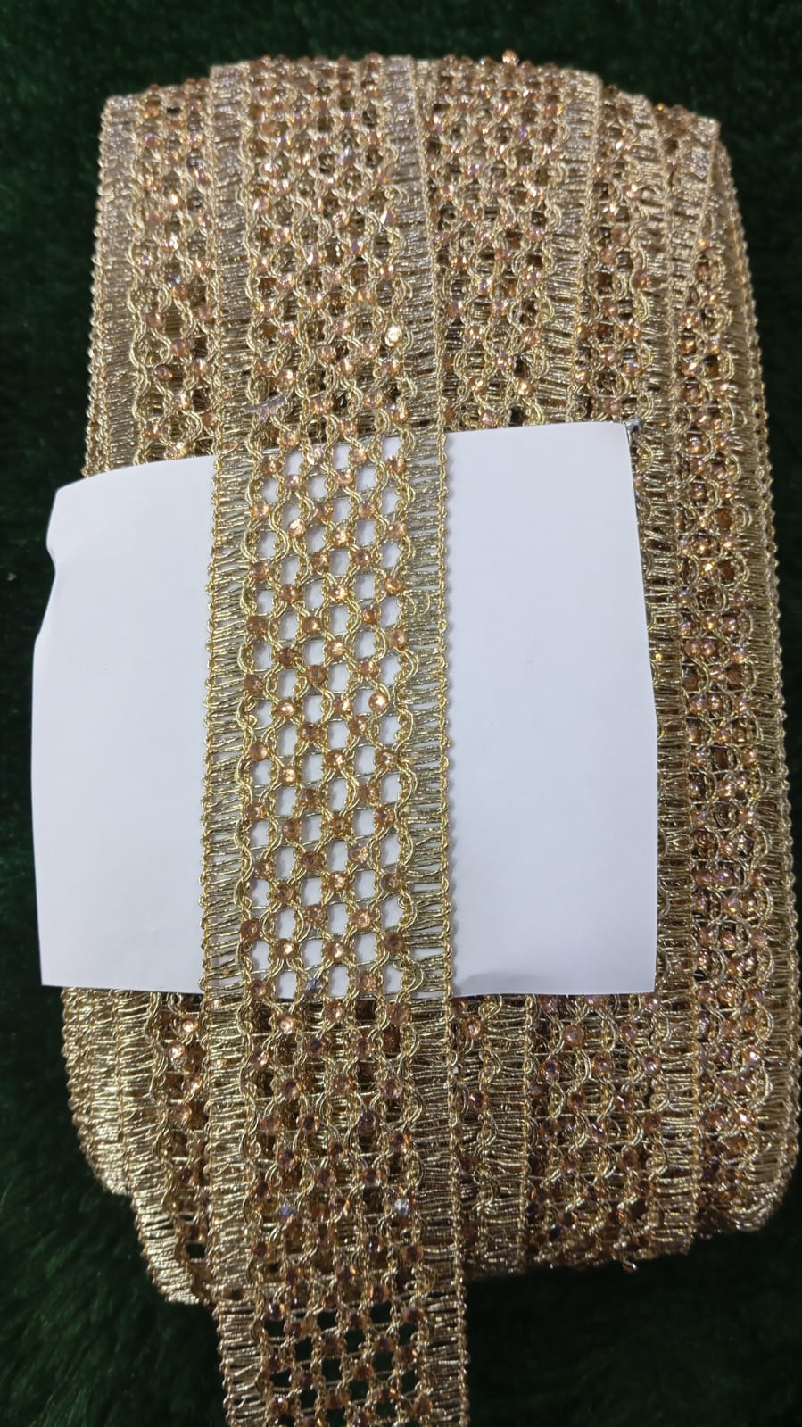 Handcrafted Pani Colour Cundun Nag Lace (5 METERS)